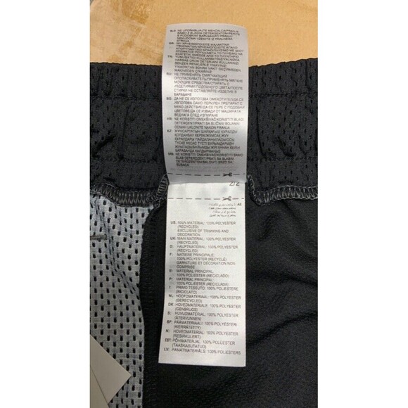 Adidas Mens Black Q2 All Over Print Basketball Shorts Size XL‎ - Picture 3 of 5